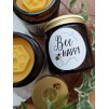 Přírodní medová svíčka BEE HAPPY 120 ml – z včelího vosk
