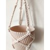 Minimalistický macramé DVOJZÁVĚS / TROJZÁVĚS na květináč