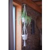 Minimalistický macramé DVOJZÁVĚS / TROJZÁVĚS na květináč
