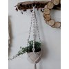 MINIMALISTICKÝ macramé závěs na květináč