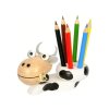 1893 crayon holder cow
