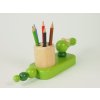 6761 4 wooden pencil holder for kids