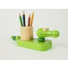 6761 3 crocodile pencil holder
