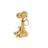 5718 2 giraffe wooden keychain for kids
