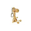 5718 giraffe wooden keyring