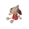 3402 2 dog wooden keyring for dog lovers