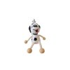 7759 1 dalmatian hand painted wooden keyring