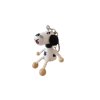 7759 2 dalmatian handmade wooden keyring
