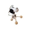 7759 dalmatian wooden keyring