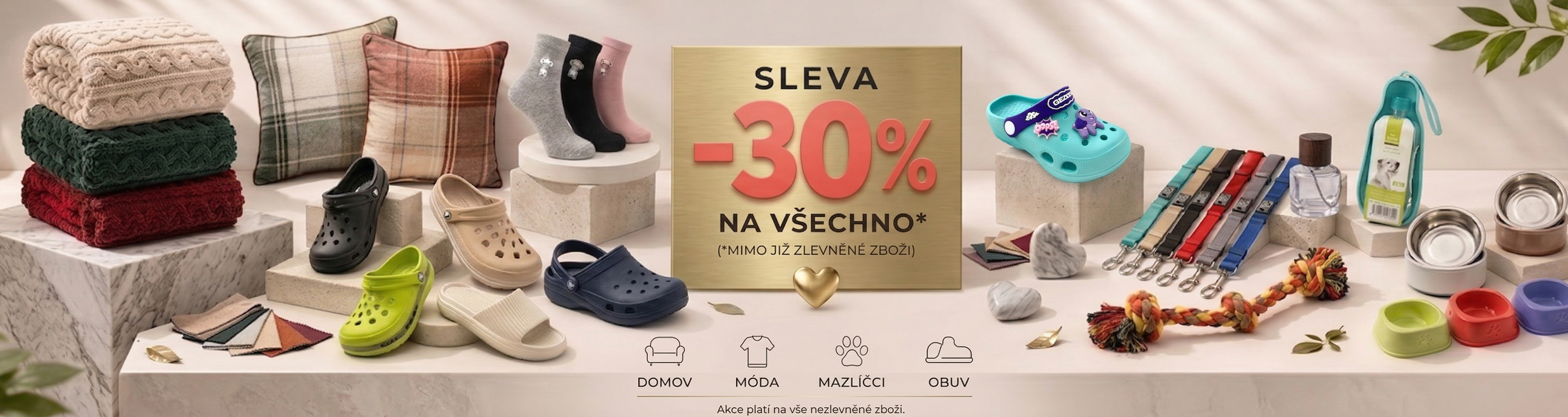 Skoro všechno -30 %