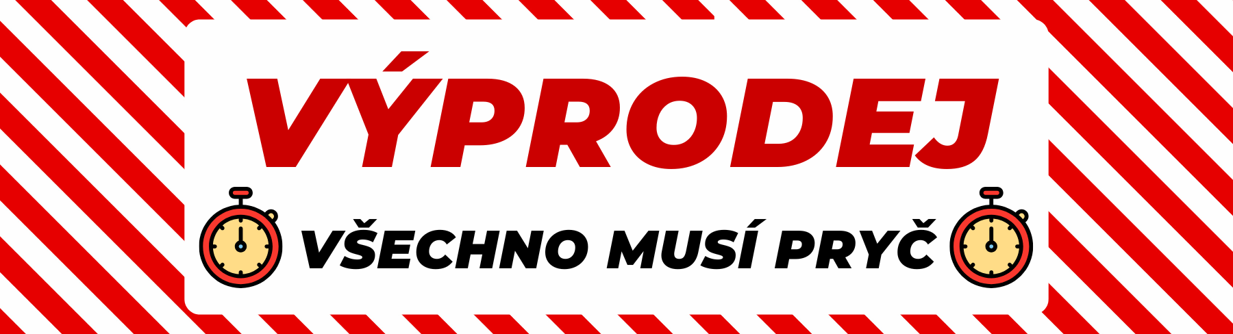 Právě probíhá obří výprodej!