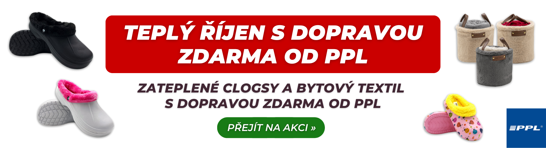 Teplý říjen s dopravou zdarma od PPL