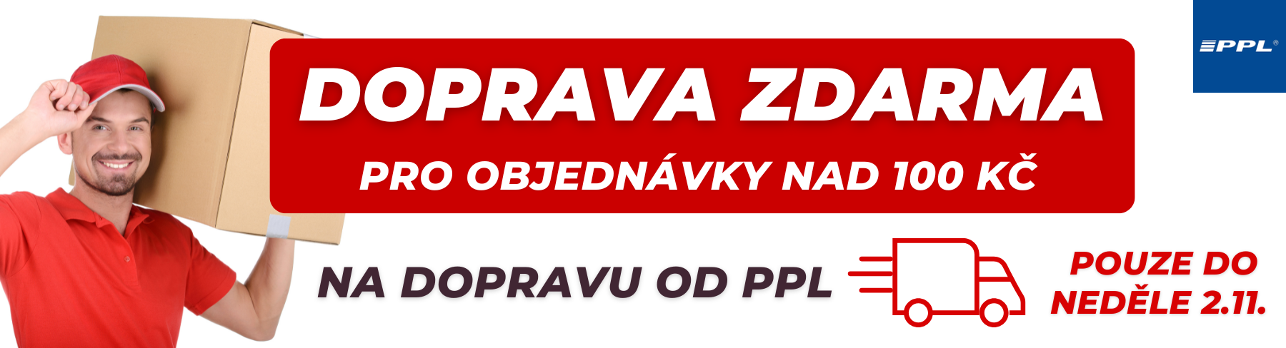 Doprava zdarma!