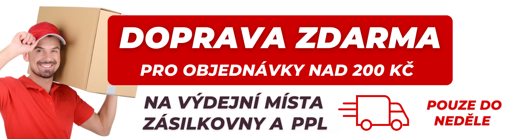Doprava zdarma!
