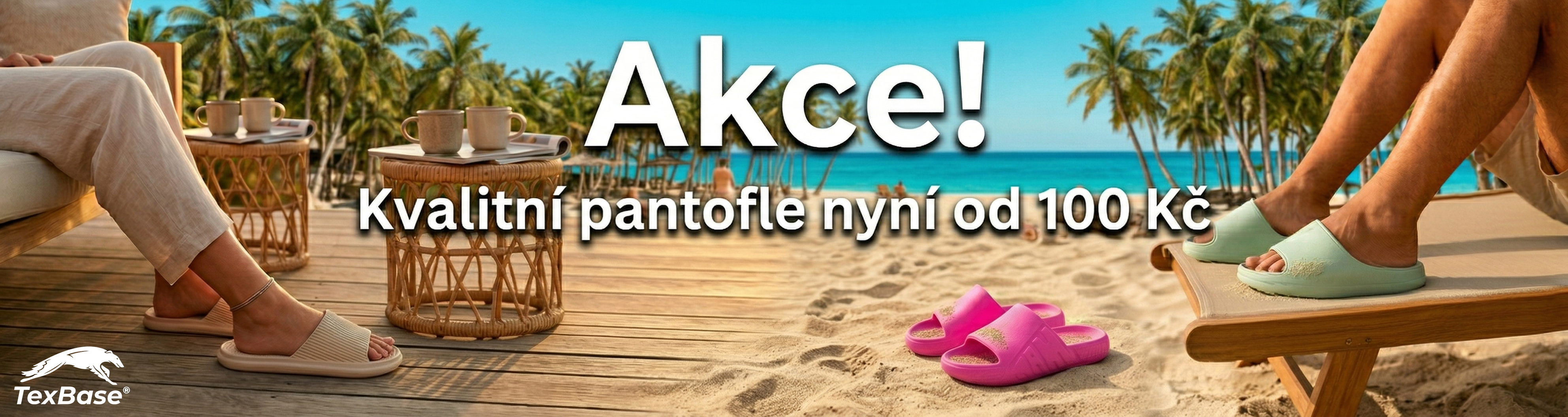 Pantofle jen za 100 Kč