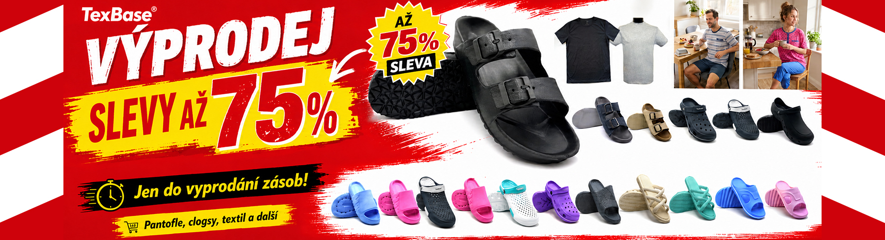Právě probíhá obří výprodej!