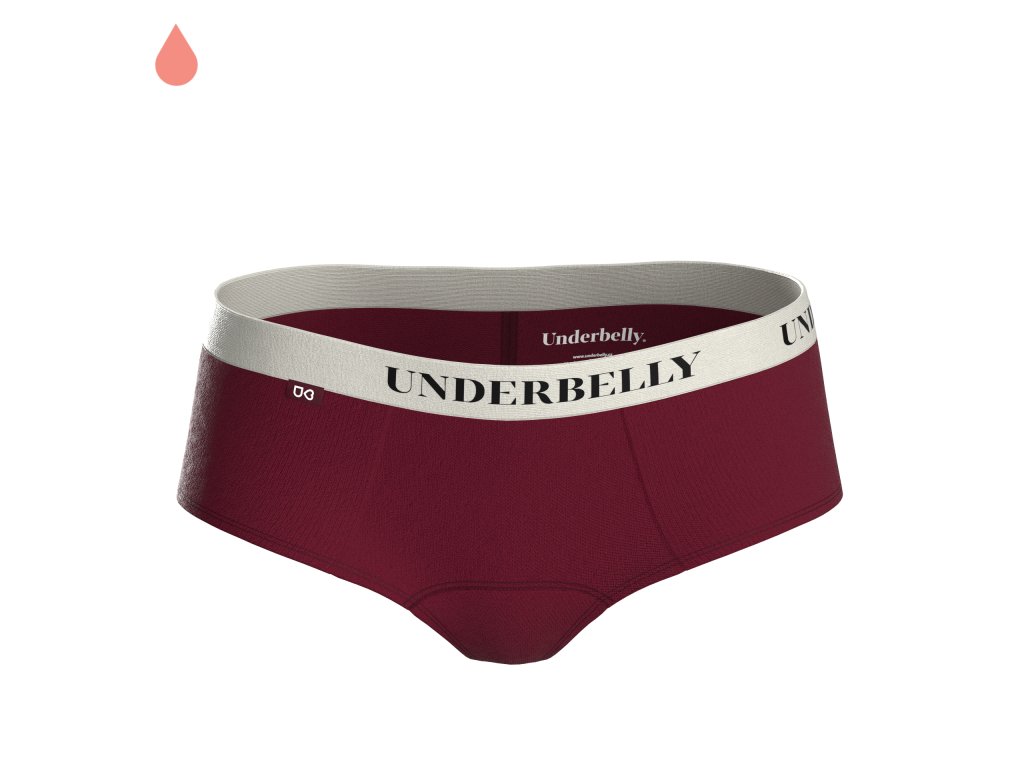 DANA3.0 MICROMODAL COLORWAY RENDER BORDEAUX whiteG FRONT