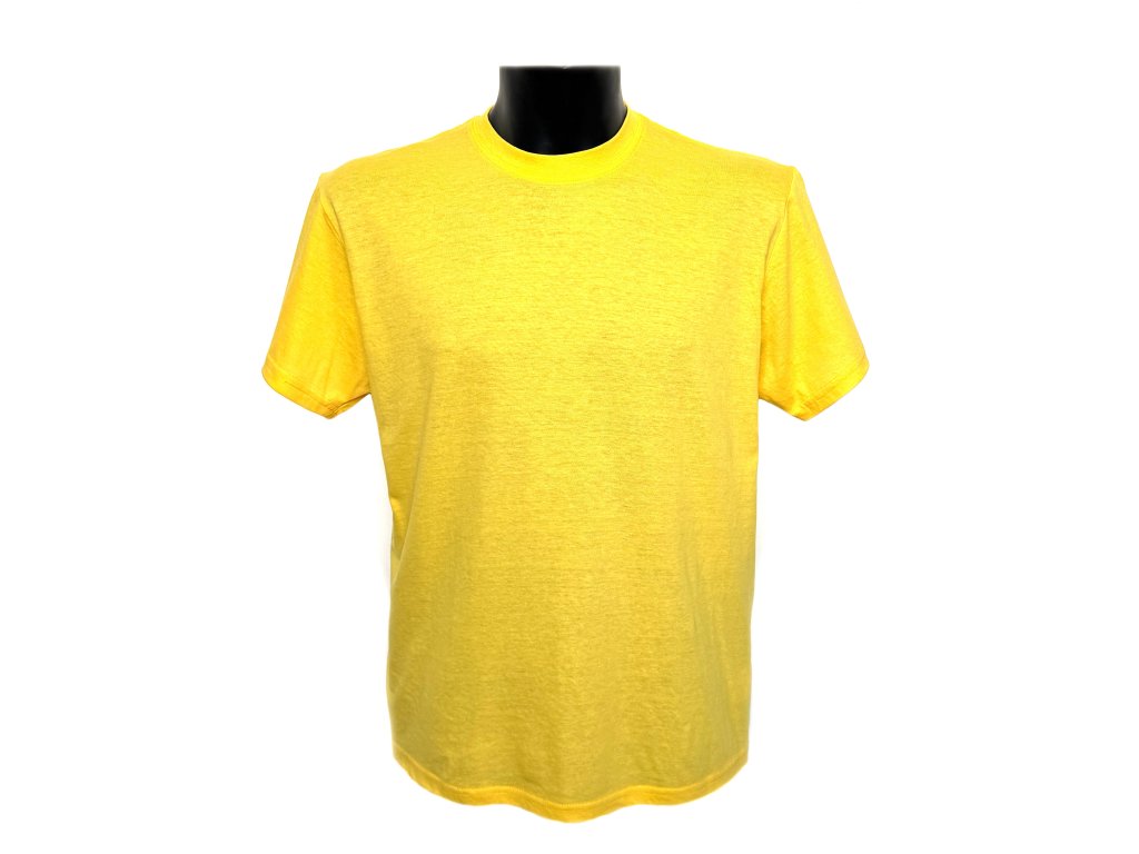 Pánske tričko Texbase - žltá