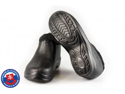 Dámské zateplené boty FLAMEshoes B-2016 černé (Velikost 36)