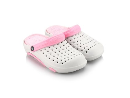 damske clogsy s koziskem texbase svseda ruzova