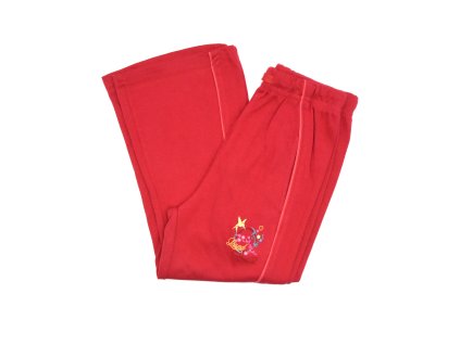 Dívčí tepláky Land červené