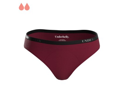 LENI3.0 EMBOSS MICROMODAL XX BORDEAUX Custom View 1 2