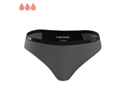 LENI3.0 EMBOSS MICROMODAL XXX GREY Custom View 1 2