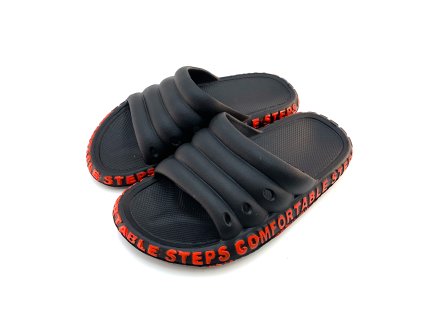 Dámske šľapky GEZER Comfort Steps - čierna