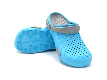 Dámské modro-šedé clogsy TexBase