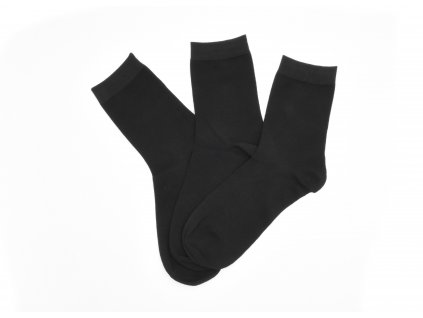 Pánské klasické ponožky 3-pack černá