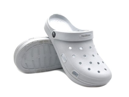 Pánske clogsy TexBase - biela