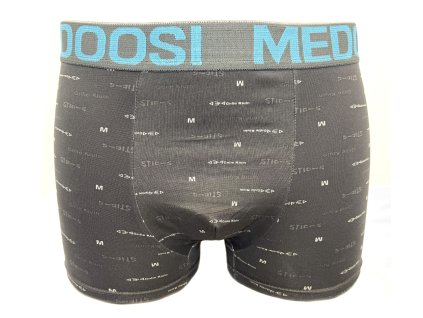 Medo šedá modrá