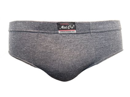 Pánské slipy BASIC - tmavě šedé