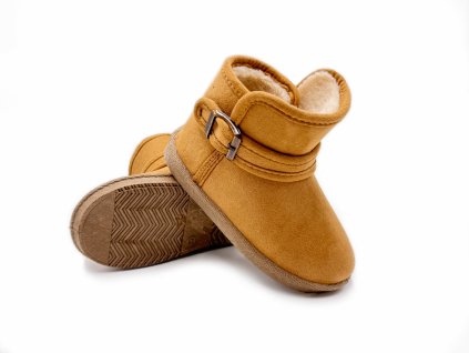 Detské válenky s prackou Gezer - svetlo hnedá