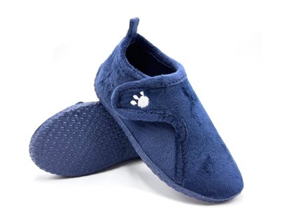 Dětské papuče GEZER - tmavě modrá