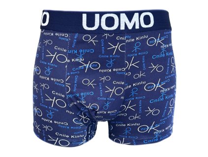 Pánské boxery UOMO OK - modré