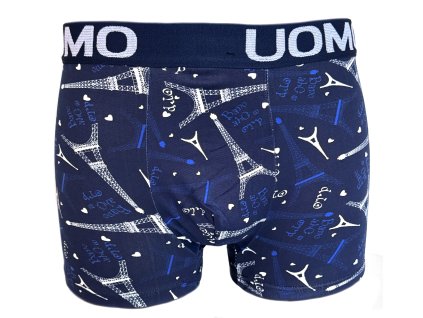 Pánské boxery UOMO PARIS - modré