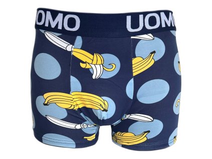 Pánské boxery UOMO BANANA - modré