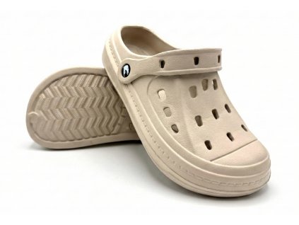 Pánské clogsy TexBase - béžová