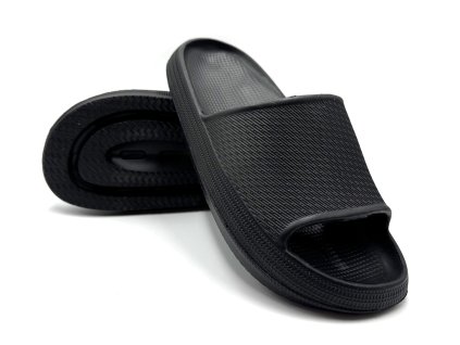 Pánské bazénové pantofle TEXBASE - černá