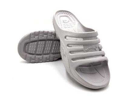 Pánske bazénové šľapky TEXBASE - sivá