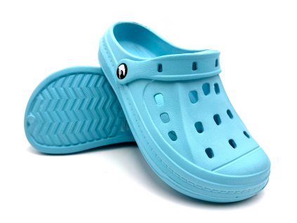 Dámské clogsy TEXBASE - tyrkysová