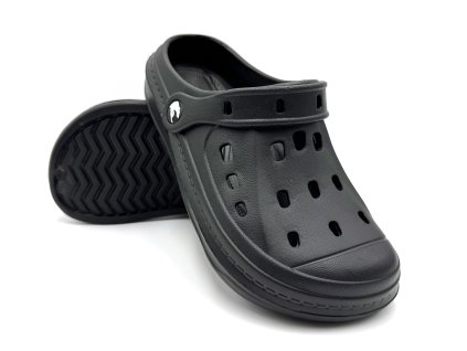 Dámske clogsy TEXBASE - čierna