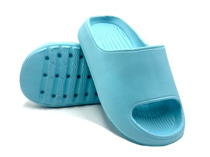 Dámske bazénové šľapky TEXBASE - tyrkysová