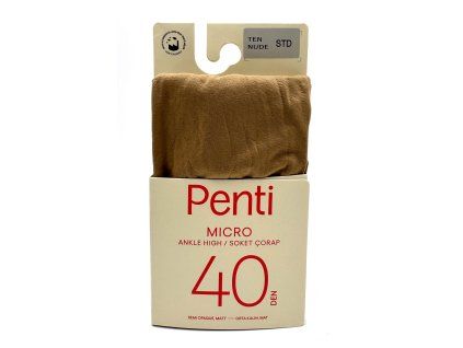 Dámske matné silonové ponožky MICRO 40 – telové