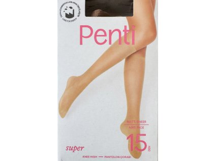 Dámské silonkové matné podkolenky SUPER PNT - černá