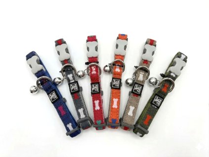Nylonový obojek KOST XS-S - 22-35 cm