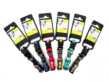 Nylonový obojek reflexní XS-S - 19-26 cm