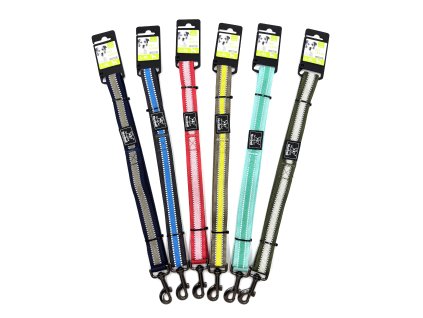 Nylonové vodítko reflexní L-XL - 150 cm
