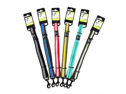 Nylonové vodítko reflexní M-L - 120 cm